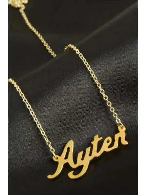 Ayten isimli kolye (Kişiye Özel)