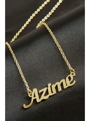 Azime isimli kolye (Kişiye Özel)