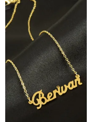 Berivan İsimli Kolye (Kişiye Özel)