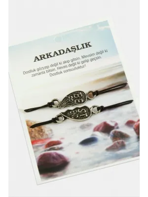 Best Friends Arkadaş Deri Bileklik