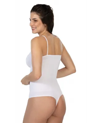 ieg™ BEYAZ MI  1927 İp Askıllı Ripli String Body