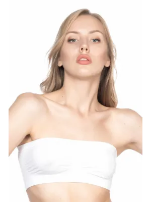 ieg™ BEYAZ MI  4002 Soft Straplez Büstiyer