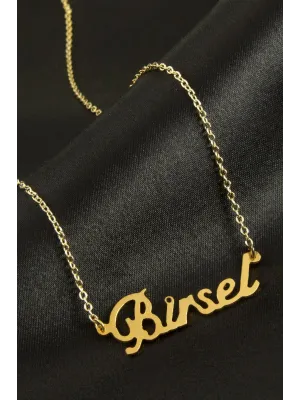 Birsel isimli kolye (Kişiye Özel)