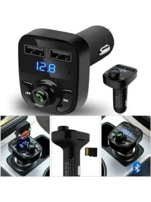Bluetooth Fm Transmitter Car X8