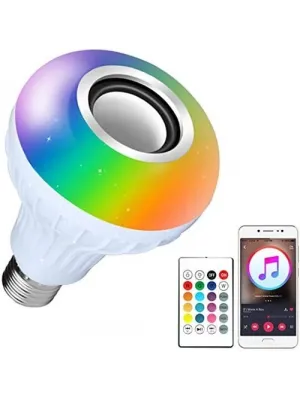 Bluetooth Hoparlör Akıllı Led Ampul Lamba