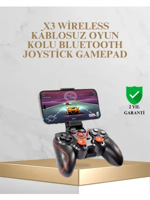 Bluetooth Kablosuz Oyun Kolu – Android İphone Pc Uyumlu