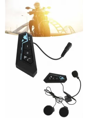 Bluetooth Kask Kulaklığı Intercom 5.0 Bluetooth Android Ve İos Uyumlu
