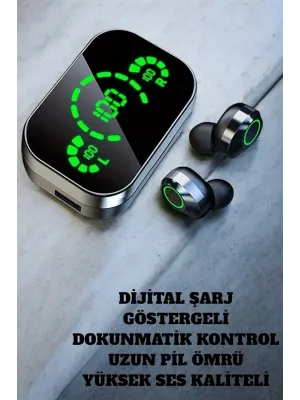 Bluetooth Kulaklık Mikrofonlu Dokunmatik Kontrol Anc Özelliği