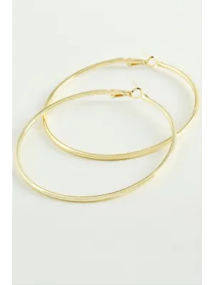 Boru Halka Küpe 6 cm