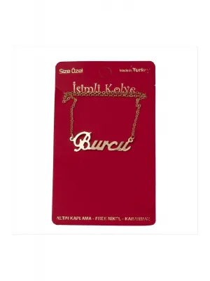 Burcu isimli kolye (Kişiye Özel)