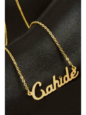 Cahide isimli kolye (Kişiye Özel)