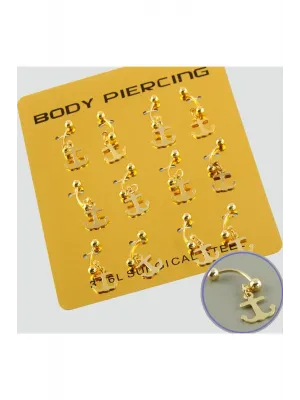 Çapa Çelik Piercing 1 Adet