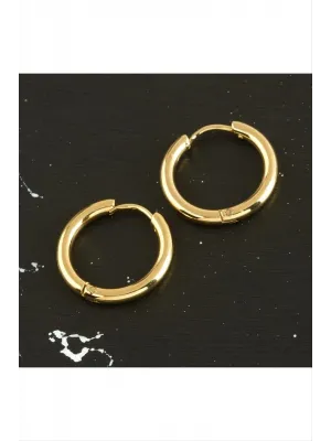 Çelik Halka Küpe 1,5 cm
