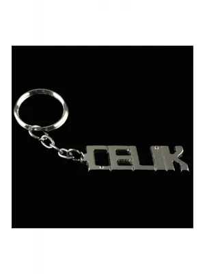 Çelik İsimli Anahtarlık
