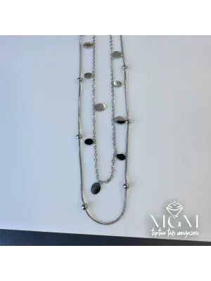 Çelik Kolyeler 45+5 Cm Uzatma Payı - Kl0031