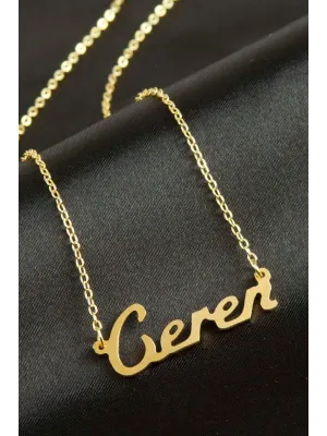 Ceren İsimli Kolye (Kişiye Özel)