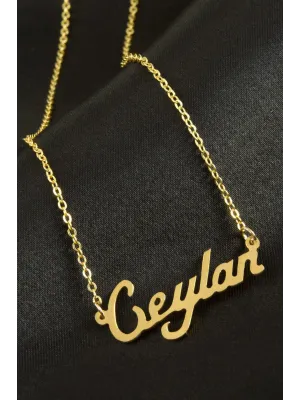 Ceylan isimli kolye (Kişiye Özel)