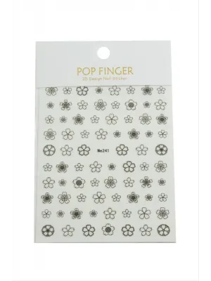 Çiçek Tattoo Dövme Sticker