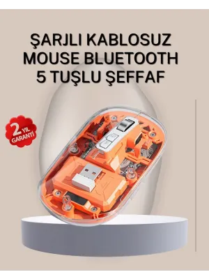 Çift Modlu Fare – Usb Alıcılı Ve Bluetooth Bağlantılı