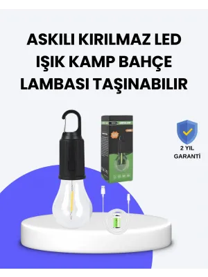 Çok Yönlü Asma Kancalı Kamp Işığı