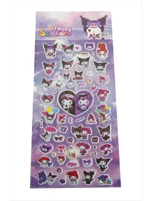 Çzgflm Karakteri Kabartmalı Sticker