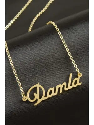 Damla isimli kolye (Kişiye Özel)