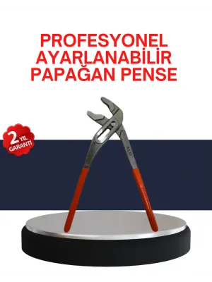 Dayanıklı Çelik Papağan Pense Ergonomik Yalıtımlı Sap