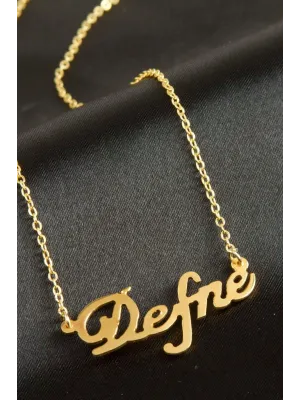 Defne isimli kolye (Kişiye Özel)