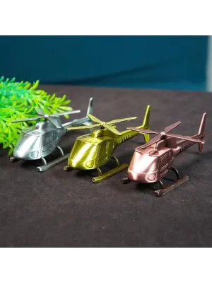 Dekoratif Metal Helikopter