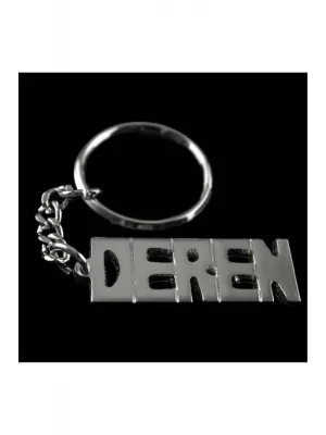 Deren İsimli Anahtarlık