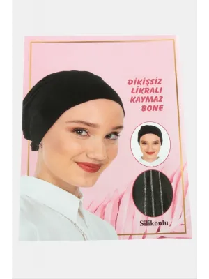 Dikişsiz Likralı Kaymaz Bone