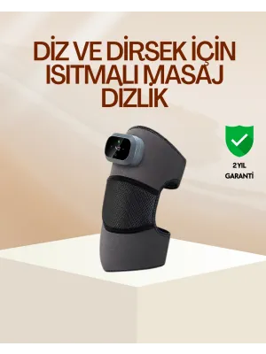 Diz Ve Dirsek İçin Isıtmalı Masaj Dizlik Aparatı