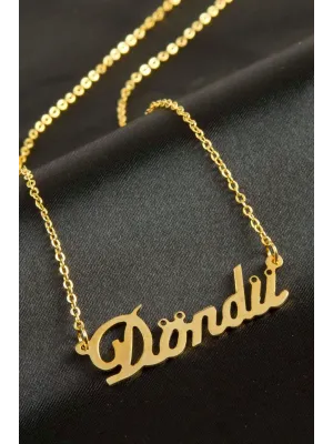Döndü isimli kolye (Kişiye Özel)