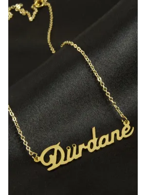 Dürdane İsimli kolye (Kişiye Özel)