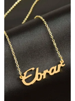 Ebrar isimli kolye (Kişiye Özel)