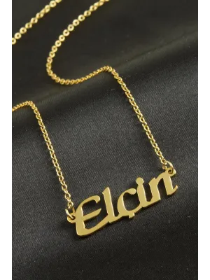Elçin isimli kolye (Kişiye Özel)