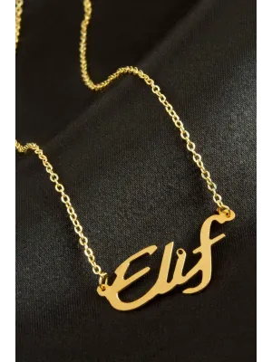Elif isimli kolye (Kişiye Özel)