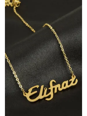Elifnaz isimli kolye (Kişiye Özel)