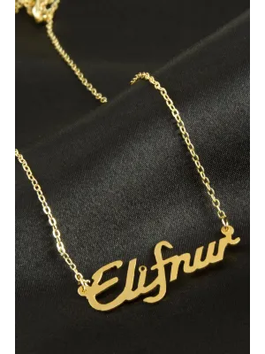 Elifnur isimli kolye (Kişiye Özel)