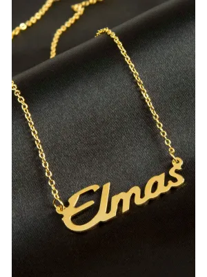 Elmas isimli kolye (Kişiye Özel)