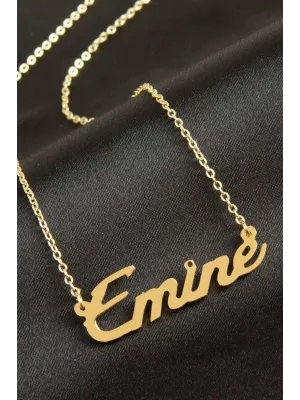 Emine isimli kolye (Kişiye Özel)