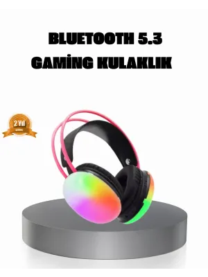 Ergonomik Rgb Bluetooth Kulaklık 3d Ses