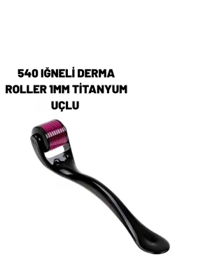 Ev Tipi Mikro İğneli Cilt Bakım Aleti – 1 Mm Titanyum Roller