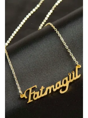 Fatmagül İsimli Kolye (Kişiye Özel)