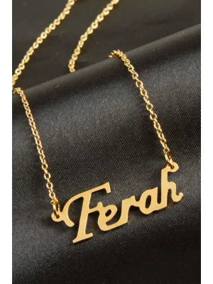 Ferah isimli kolye (Kişiye Özel)