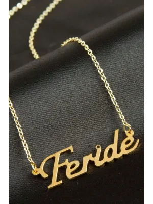 Feride isimli kolye (Kişiye Özel)