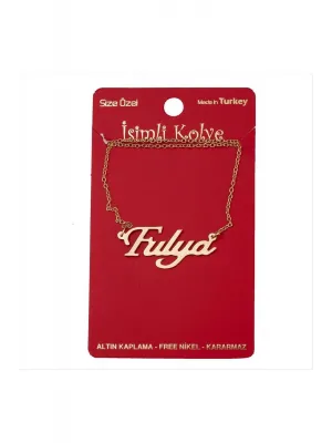 Fulya isimli kolye (Kişiye Özel)