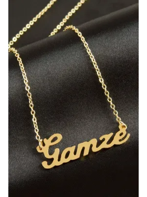 Gamze isimli kolye (Kişiye Özel)