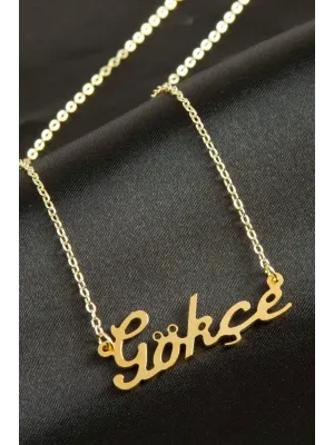 Gökçe isimli kolye (Kişiye Özel)