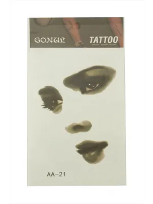 Göz Tattoo Dövme Sticker
